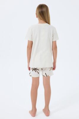 Aile Kombini Yazlık Şortlu Pijama Takımı %100 Pamuk- Ürünler Ayrı Ayrı Satılır, Kombin İçin Ayrı Ayrı Sırayla Sepete Eklenmelidir-%100 Pamuk - 8