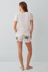 Aile Kombini Yazlık Şortlu Pijama Takımı %100 Pamuk- Ürünler Ayrı Ayrı Satılır, Kombin İçin Ayrı Ayrı Sırayla Sepete Eklenmelidir-%100 Pamuk - 13