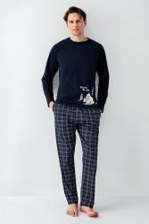 Aile Pijama Seti, her beden farklı fiyatlarda, kombin yapmak için sırayla sepete eklemlisiniz - Thumbnail