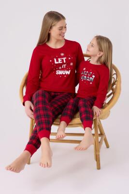 Aile Pijama Takım, Kadın Erkek ve çocuk pijamalar ayrı ayrı fiyatlandırılır - 1