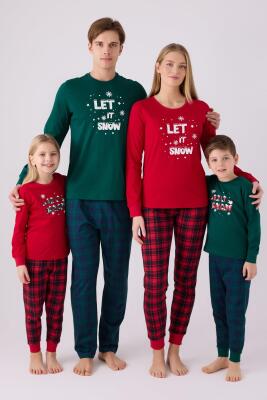 Aile Pijama Takım, Kadın Erkek ve çocuk pijamalar ayrı ayrı fiyatlandırılır - 4
