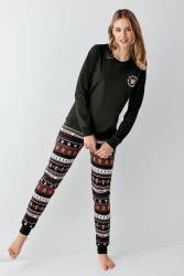 Aile Pijama Takım Kombin, Kadın Erkek ve Çocuk Pijamalar Ayrı Ayrı Fiyatlandırılır - Thumbnail