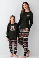 Aile Pijama Takım Kombin, Kadın Erkek ve Çocuk Pijamalar Ayrı Ayrı Fiyatlandırılır