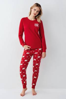 Aile Pijama Takım Kombin, Kadın Erkek ve Çocuk Pijamalar Ayrı Ayrı Fiyatlandırılır - 3