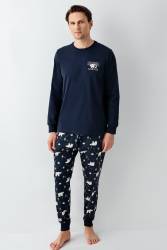 Aile Pijama Takım Kombin, Kadın Erkek ve Çocuk Pijamalar Ayrı Ayrı Fiyatlandırılır - 10