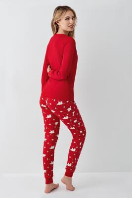 Aile Pijama Takım Kombin, Kadın Erkek ve Çocuk Pijamalar Ayrı Ayrı Fiyatlandırılır - 5