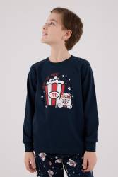 Aile Sinema Keyfi Pijama Kombin, Kadın Erkek ve Çocuk Pijamalar Ayrı Ayrı Fiyatlandırılır - Thumbnail