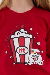 Aile Sinema Keyfi Pijama Kombin, Kadın Erkek ve Çocuk Pijamalar Ayrı Ayrı Fiyatlandırılır - Thumbnail