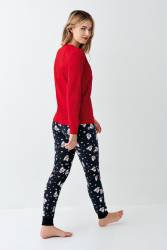 Aile Sinema Keyfi Pijama Kombin, Kadın Erkek ve Çocuk Pijamalar Ayrı Ayrı Fiyatlandırılır - Thumbnail