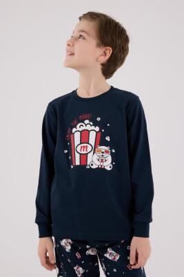 Aile Sinema Keyfi Pijama Kombin, Kadın Erkek ve Çocuk Pijamalar Ayrı Ayrı Fiyatlandırılır - 4