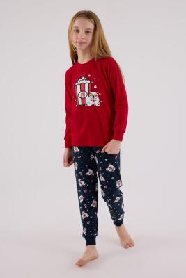 Aile Sinema Keyfi Pijama Kombin, Kadın Erkek ve Çocuk Pijamalar Ayrı Ayrı Fiyatlandırılır - 12