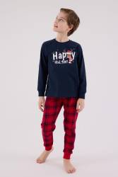 Aile Yılbaşı Pijama Seti, her beden farklı fiyatlarda, kombin yapmak için sırayla sepete eklemlisiniz - Thumbnail