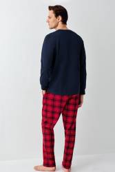 Aile Yılbaşı Pijama Seti, her beden farklı fiyatlarda, kombin yapmak için sırayla sepete eklemlisiniz - Thumbnail