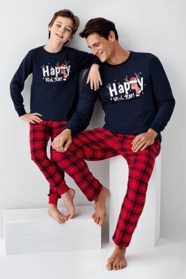 Aile Yılbaşı Pijama Seti, her beden farklı fiyatlarda, kombin yapmak için sırayla sepete eklemlisiniz - 9