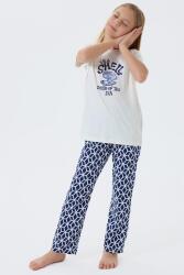 Anne baba çocuk uyumlu aile pijama takımı. %100 pamuk kumaş, yazlık rahat kesim ve modern deniz temalı tasarım - 9