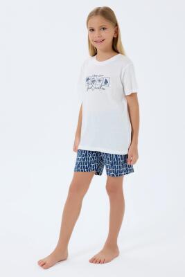 Anne Kız & Baba Oğul T-shirt Şort - Ürünler Ayrı Ayrı Satılır, Kombin İçin Ayrı Ayrı Sırayla Sepete Eklenmelidir-%100 Pamuk - 3