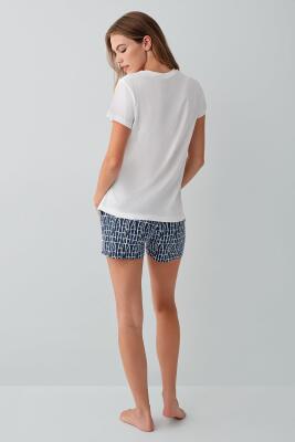 Anne Kız & Baba Oğul T-shirt Şort - Ürünler Ayrı Ayrı Satılır, Kombin İçin Ayrı Ayrı Sırayla Sepete Eklenmelidir-%100 Pamuk - 6