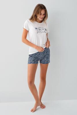 Anne Kız & Baba Oğul T-shirt Şort - Ürünler Ayrı Ayrı Satılır, Kombin İçin Ayrı Ayrı Sırayla Sepete Eklenmelidir-%100 Pamuk - 5