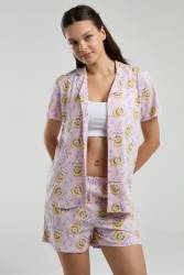 ANNE KIZ ÇOCUK ŞORT TAKIM %100 Pamuk / %100 Cotton - Thumbnail