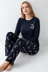 Anne Kız Geyikli Pijama Kombin, Kadın ve Çocuk Pijamalar Ayrı Ayrı Fiyatlandırılır - 5