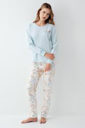 Anne Kız Kedili Pijama Kombini, Anne ve Çocuk Pijamalar Ayrı Ayrı Fiyatlandırılır - 11