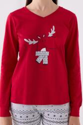 Anne Kız Kırmızı Pijama Takım, Kombin Yapmak İçin tek tek sepete eklenmelidir - 3