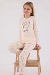 Anne Kız Krem Pijama Kombin, Kadın ve Çocuk Pijamalar Ayrı Ayrı Fiyatlandırılır (1)