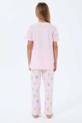 Anne Kız Pijama (Ayrı Ayrı Satılır) Takımı %100 Pamuk –  Kısa Kollu Kombin - 3