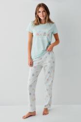 Anne Kız Pijama (Ayrı Ayrı Satılır) Takımı %100 Pamuk –  Kısa Kollu Kombin - 13