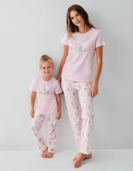 Anne Kız Pijama (Ayrı Ayrı Satılır) Takımı %100 Pamuk –  Kısa Kollu Kombin