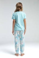 Anne Kız Pijama Kombin, Anne ve çocuk pijamalar ayrı ayrı fiyatlandırılır - Thumbnail