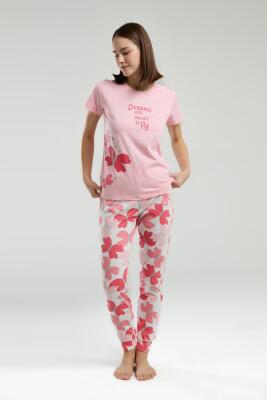 Anne Kız Pijama Kombin, Anne ve çocuk pijamalar ayrı ayrı fiyatlandırılır - 6