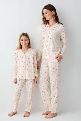 Arnetta - Anne Kız Pijama Kombin, Kadın ve Çocuk Pijamalar Ayrı Ayrı Fiyatlandırılır (1)