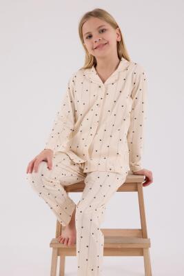 Anne Kız Pijama Kombin, Kadın ve Çocuk Pijamalar Ayrı Ayrı Fiyatlandırılır - 3