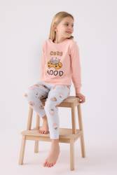 Anne Kız Pijama Kombini, Anne ve Çocuk Pijamalar Ayrı Ayrı Fiyatlandırılır - Thumbnail