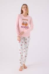 Anne Kız Pijama Kombini, Anne ve Çocuk Pijamalar Ayrı Ayrı Fiyatlandırılır - Thumbnail