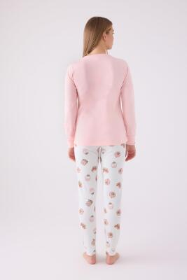 Anne Kız Pijama Kombini, Anne ve Çocuk Pijamalar Ayrı Ayrı Fiyatlandırılır - 12