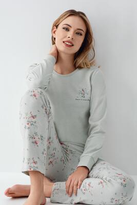 Anne Kız Pijama Kombini, Anne ve Çocuk Pijamalar Ayrı Ayrı Fiyatlandırılır - 5