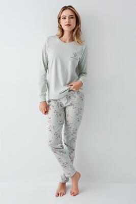 Anne Kız Pijama Kombini, Anne ve Çocuk Pijamalar Ayrı Ayrı Fiyatlandırılır - 6