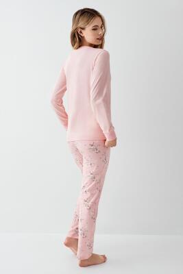 Anne Kız Pijama Kombini, Anne ve Çocuk Pijamalar Ayrı Ayrı Fiyatlandırılır - 13