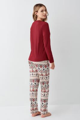 Anne kız Pijama Seti, her beden farklı fiyatlarda, kombin yapmak için sırayla sepete eklemlisiniz - 11