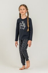 Anne Kız Pijama Takım, Yetişkin ve Çocuk Pijamaları Ayrı Fiyatlardadır - 3