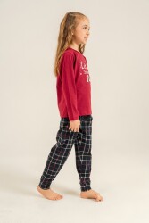 Anne Kız Pijama Takım, Yetişkin ve Çocuk Pijamaları Ayrı Fiyatlardadır - 4