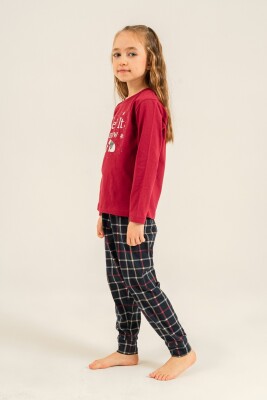 Anne Kız Pijama Takım, Yetişkin ve Çocuk Pijamaları Ayrı Fiyatlardadır - 5