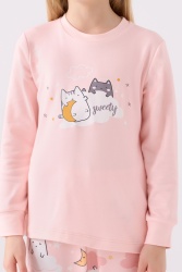 ANNE-KIZ PİJAMA TAKIMI ,SÜPREM DOKUMA (Ayrı Ayrı Fiyatlandırılır) - 3