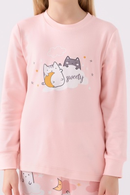 ANNE-KIZ PİJAMA TAKIMI ,SÜPREM DOKUMA (Ayrı Ayrı Fiyatlandırılır) - 3