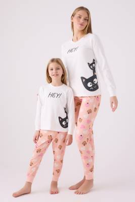 ANNE KIZ PİJAMA TAKIMI ,SÜPREM DOKUMA (Ayrı Ayrı Fiyatlandırılır) - 1