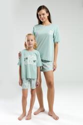 Anne Kız T-shirt ve Şort Kombin, Anne ve çocuk pijamalar ayrı ayrı fiyatlandırılır - 10