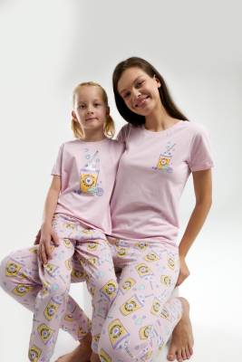 RolyPoly - Anne Kız Yazlık Pijama Kombin, Anne ve çocuk pijamalar ayrı ayrı fiyatlandırılır (1)
