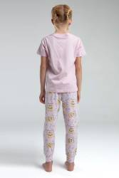 Anne Kız Yazlık Pijama Kombin, Anne ve çocuk pijamalar ayrı ayrı fiyatlandırılır - Thumbnail